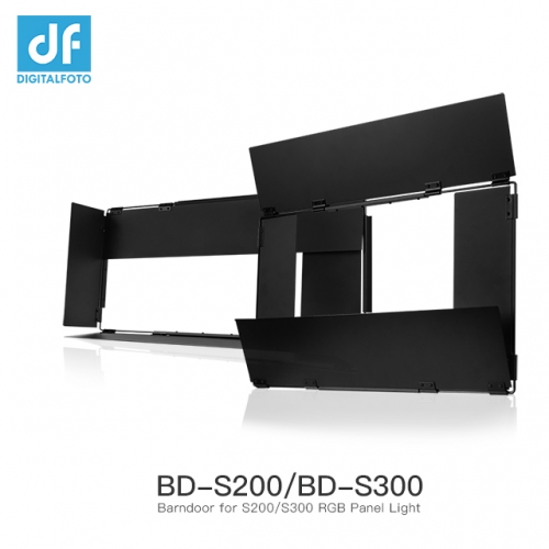Barndoor for S200 S300 RGB Panel Light