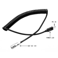 PD Type C To BMPCC 4K 6K 6K PRO Coiled Cable