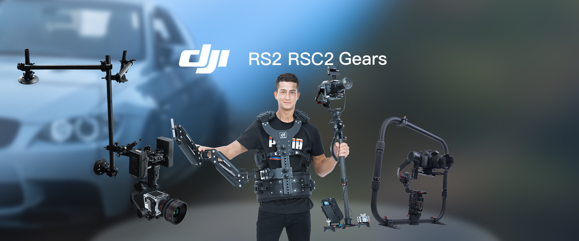 DJI RS2 RSC2 Gears
