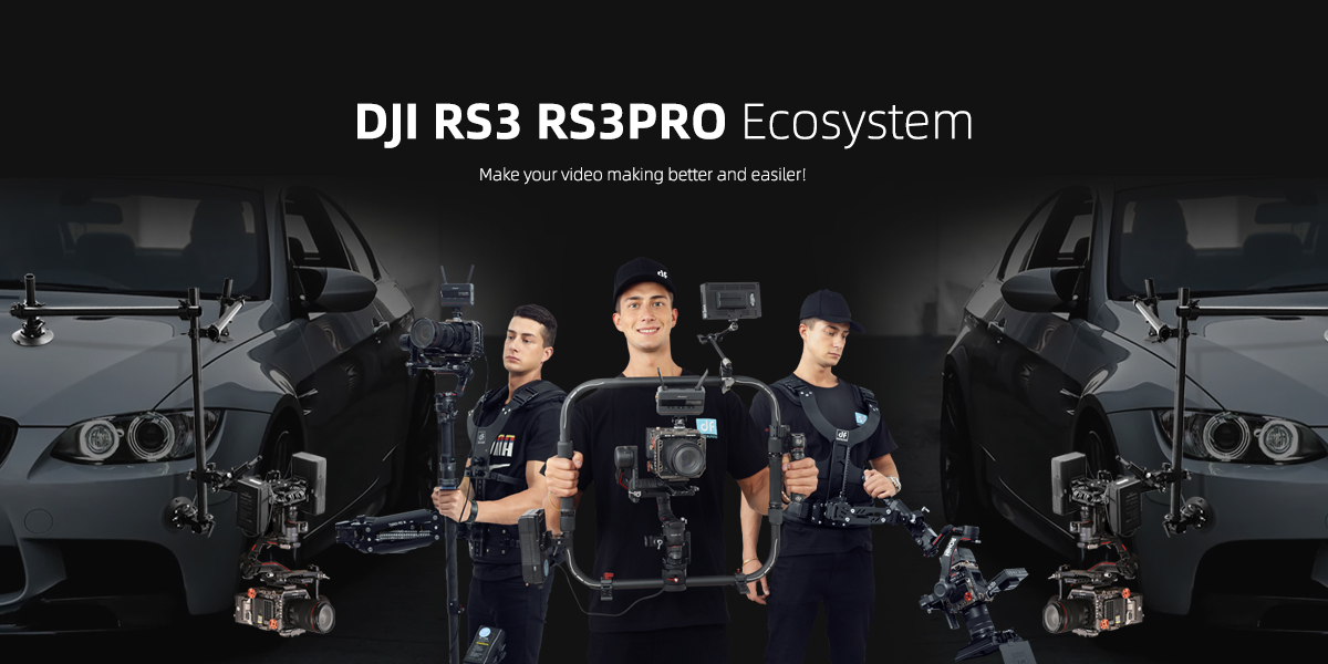 DJI announces the RS 3 and RS 3 Pro gimbals along with DJI Transmission,  its first remote video control system