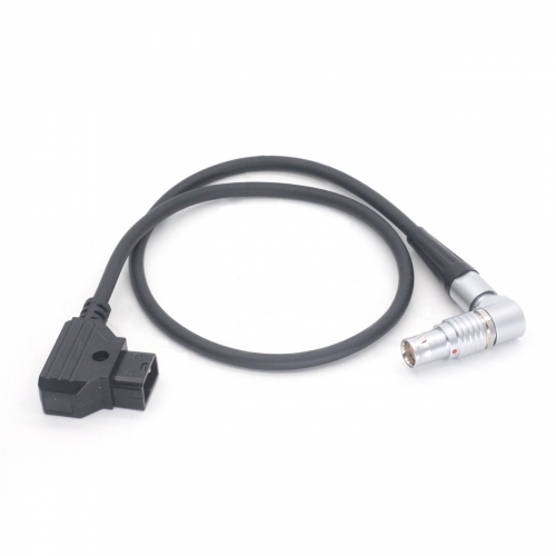 AR15 360 degree swivel right-angle for RED epic power cable