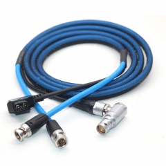2m ARRI mini LF,AMIRA power cable+Canare video cable 2m
