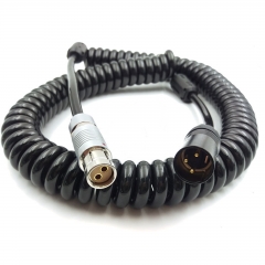 AR47 3 pin XLR to 2 pin hole female power cable of Power station to ARRI ALEXA SXT