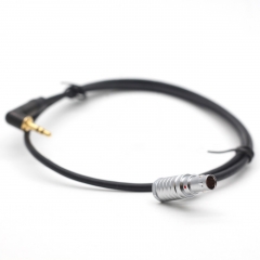 60cm Right-angle 6 Pin to 3.5 Audio Cable for ARRI Alexa Mini LF