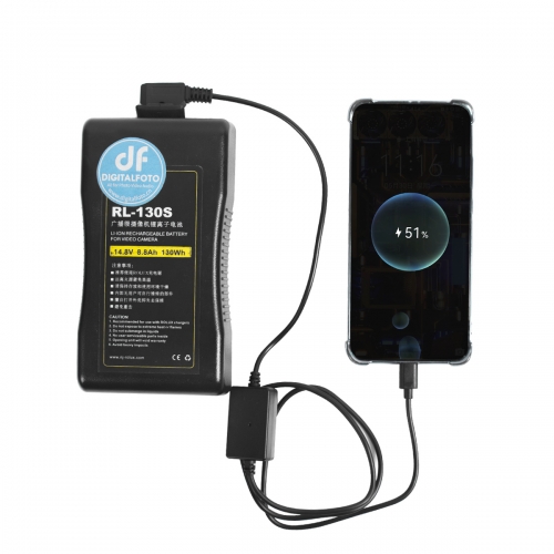 1m DTAP(Input) to USB Type C(Output) PD Quick Charger Cable for